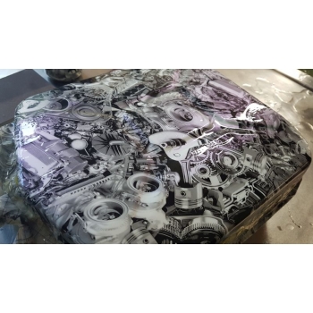 Folia do hydrografiki - GML012 - Grafika mono